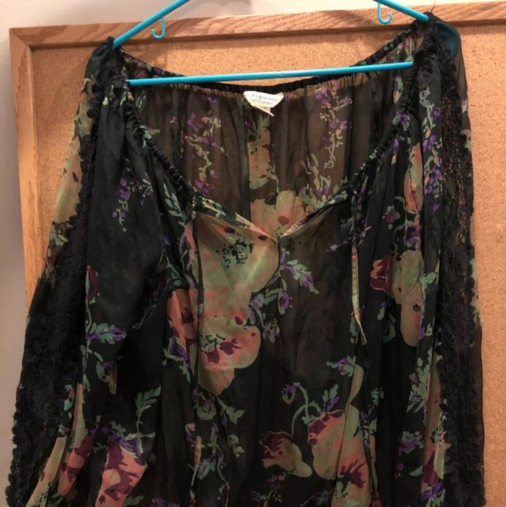 Beautiful floral blouse